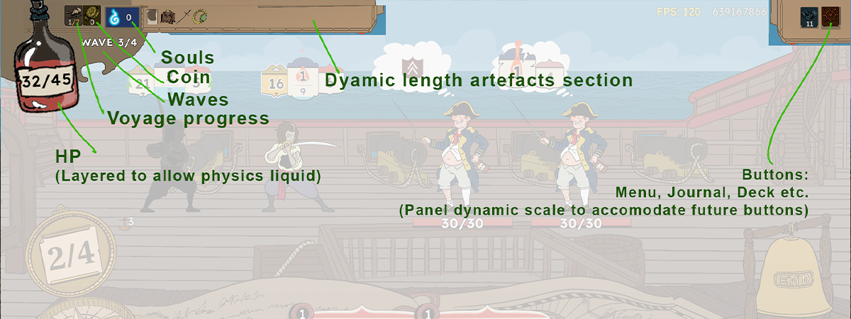 HUD redesign mockup