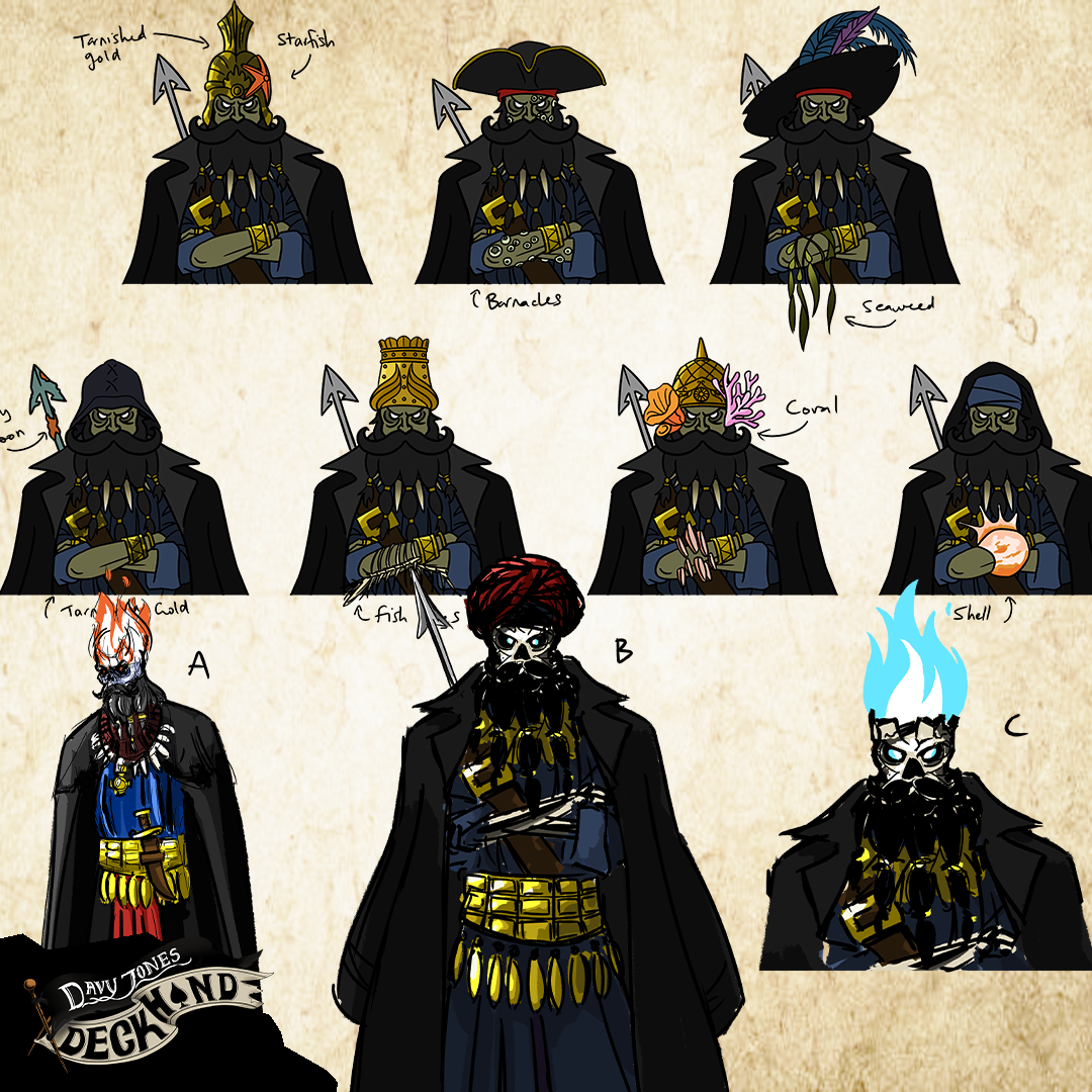 Davy Jones character art