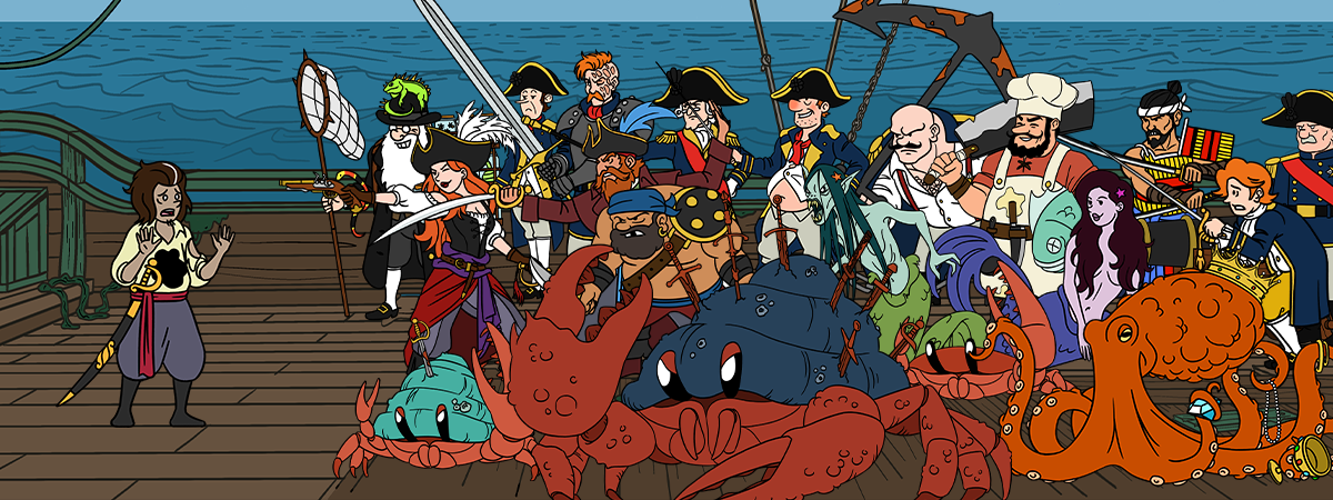 Character art by Nik Scarr — Tom is screwed!